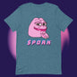 AA-D001#S-021 PINK-PEPE-$PORK Unisex Staple T-Shirt