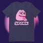 AA-D001#S-018 PINK-PEPE-$PORK Unisex Staple T-Shirt