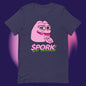 AA-D001#S-033 PINK-PEPE-$PORK Unisex Staple T-Shirt