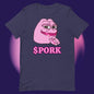 AA-D001#S-038 PINK-PEPE-$PORK Unisex Staple T-Shirt