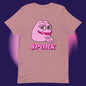 AA-D001#S-035 PINK-PEPE-$PORK Unisex Staple T-Shirt