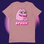 AA-D001#S-039 PINK-PEPE-$PORK Unisex Staple T-Shirt