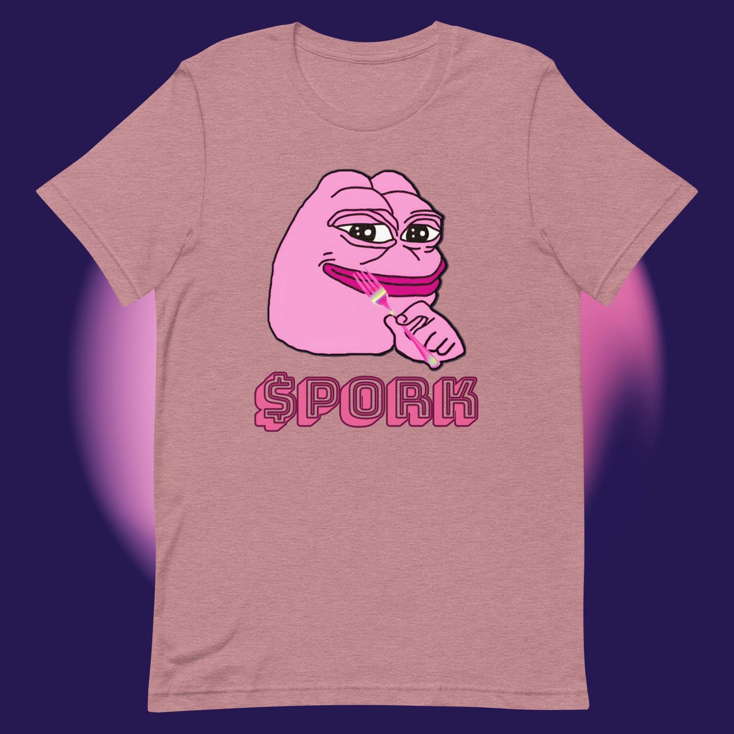 AA-D001#S-041 PINK-PEPE-$PORK Unisex Staple T-Shirt