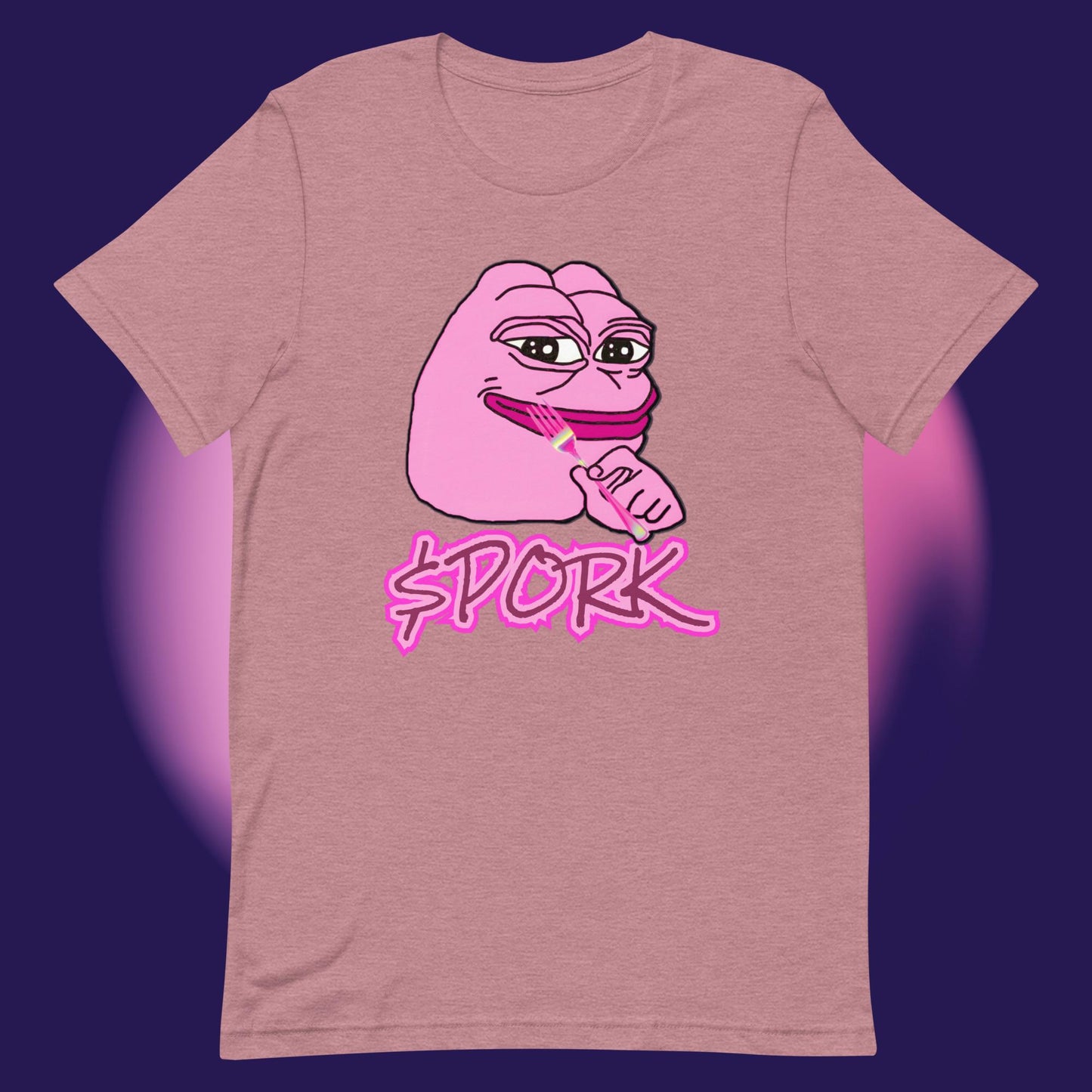 AA-D001#S-043 PINK-PEPE-$PORK Unisex Staple T-Shirt