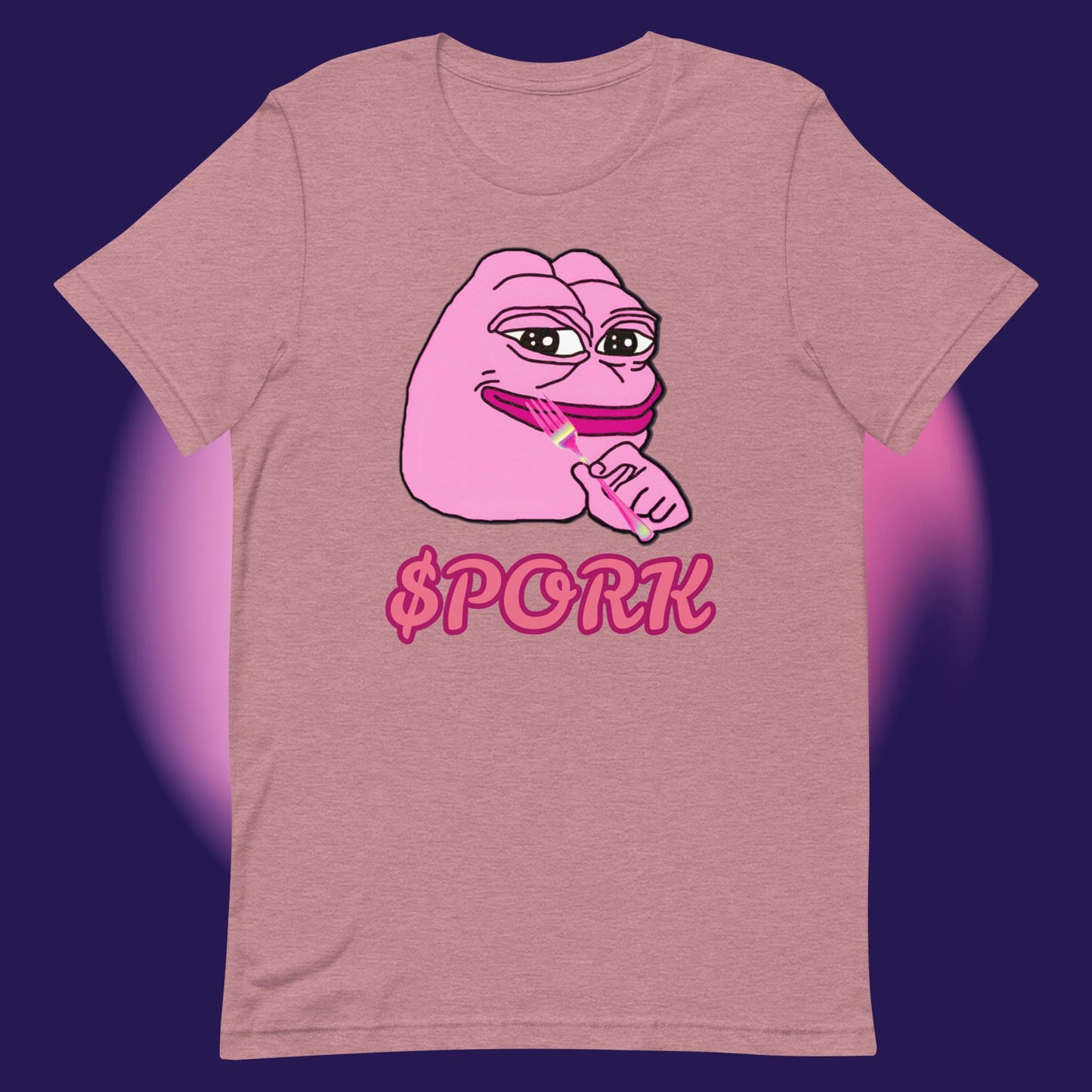 AA-D001#S-048 PINK-PEPE-$PORK Unisex Staple T-Shirt