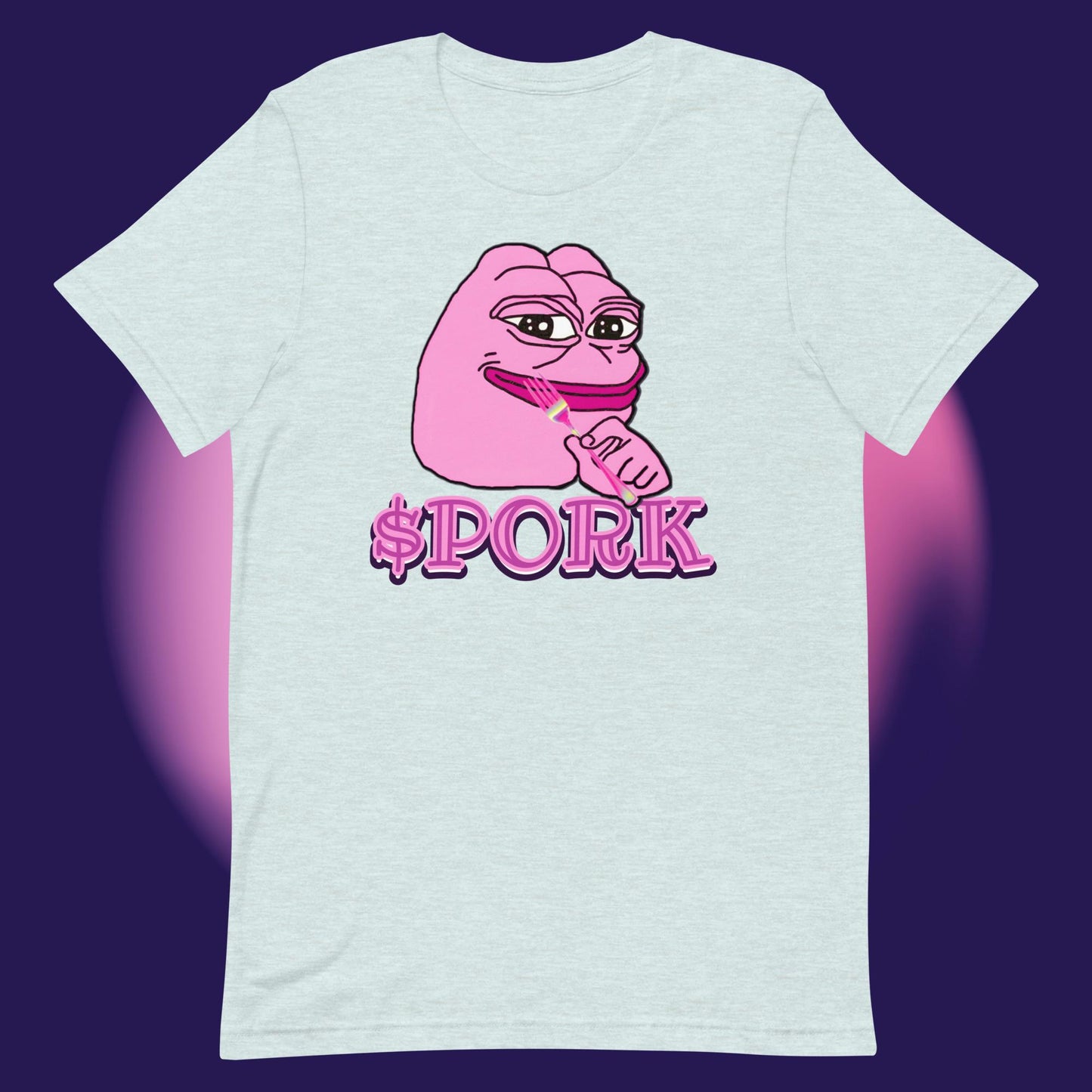 AA-D001#S-010 PINK-PEPE-$PORK Unisex Staple T-Shirt