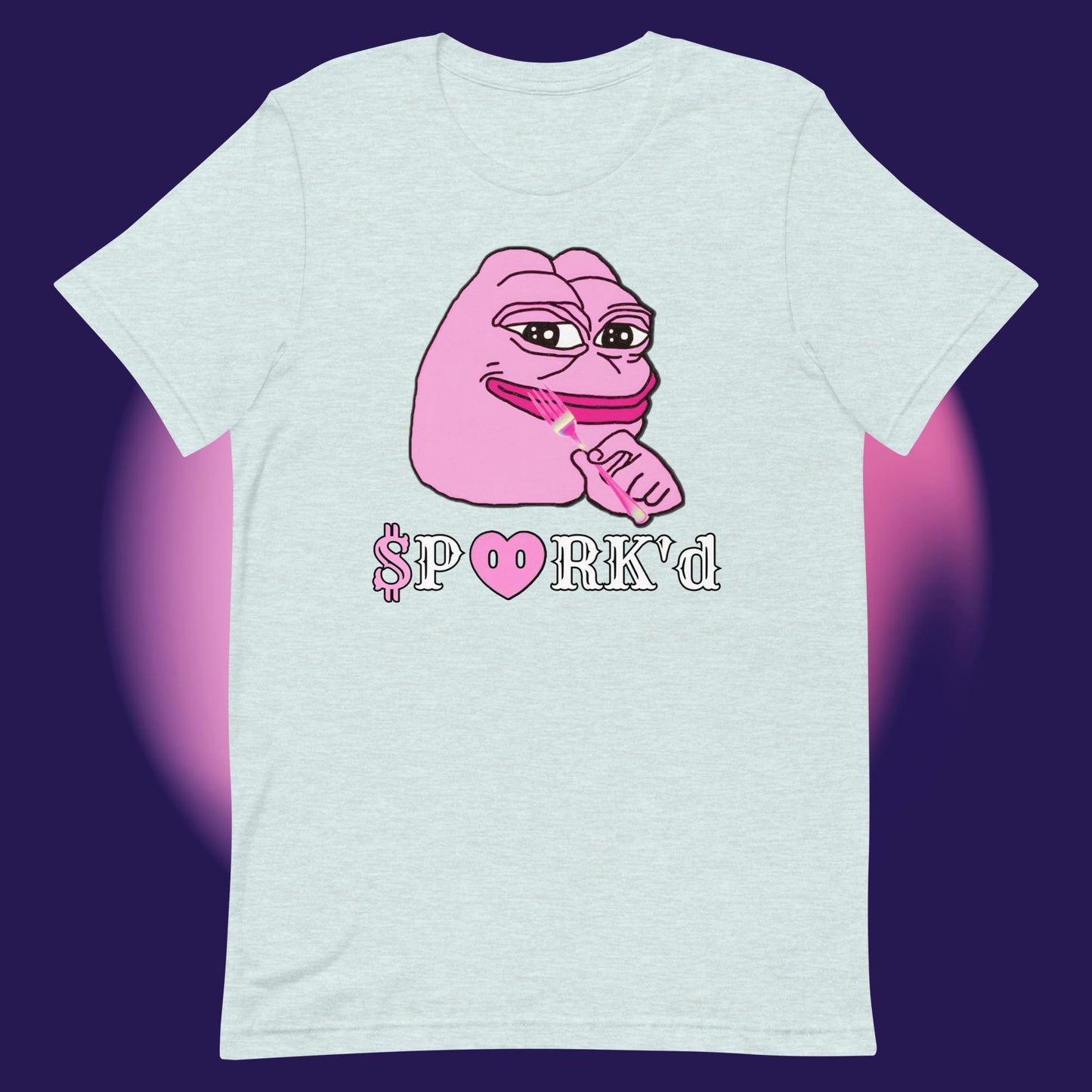 AA-D001#S-051 PINK-PEPE-$PORK'D Unisex Staple T-Shirt