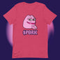 AA-D001#S-020 PINK-PEPE-$PORK Unisex Staple T-Shirt