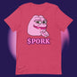 AA-D001#S-038 PINK-PEPE-$PORK Unisex Staple T-Shirt