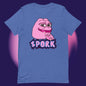 AA-D001#S-009 PINK-PEPE-$PORK Unisex Staple T-Shirt