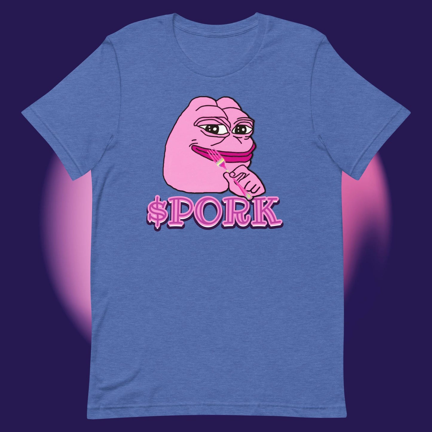 AA-D001#S-010 PINK-PEPE-$PORK Unisex Staple T-Shirt