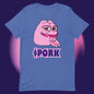 AA-D001#S-017 PINK-PEPE-$PORK Unisex Staple T-Shirt