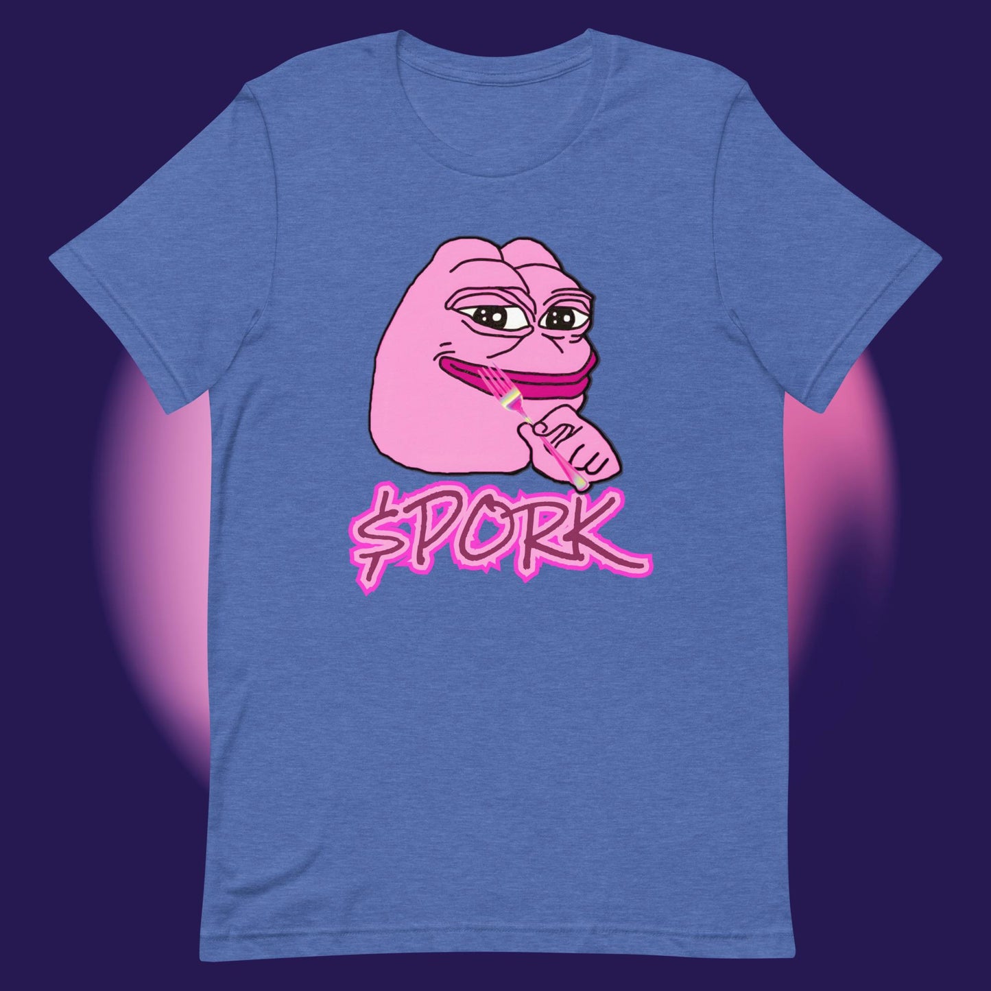 AA-D001#S-043 PINK-PEPE-$PORK Unisex Staple T-Shirt