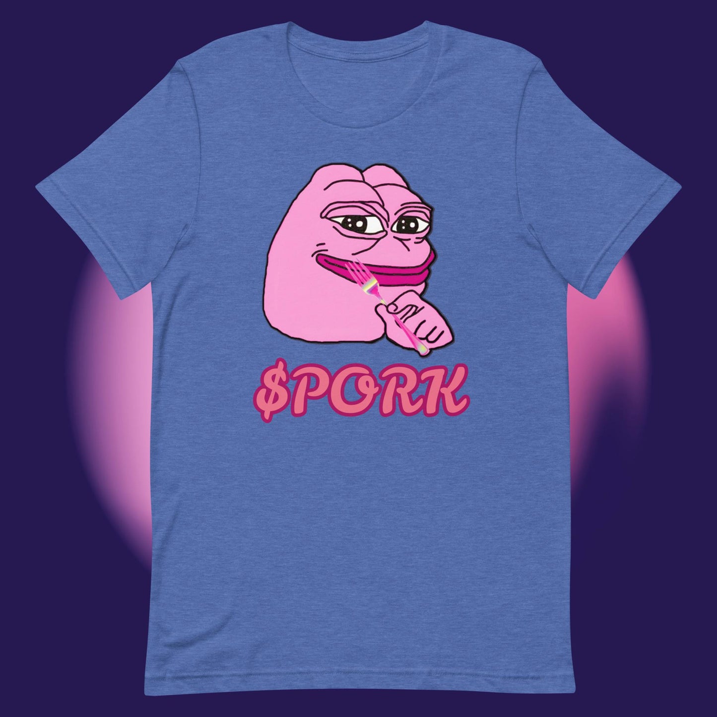 AA-D001#S-048 PINK-PEPE-$PORK Unisex Staple T-Shirt