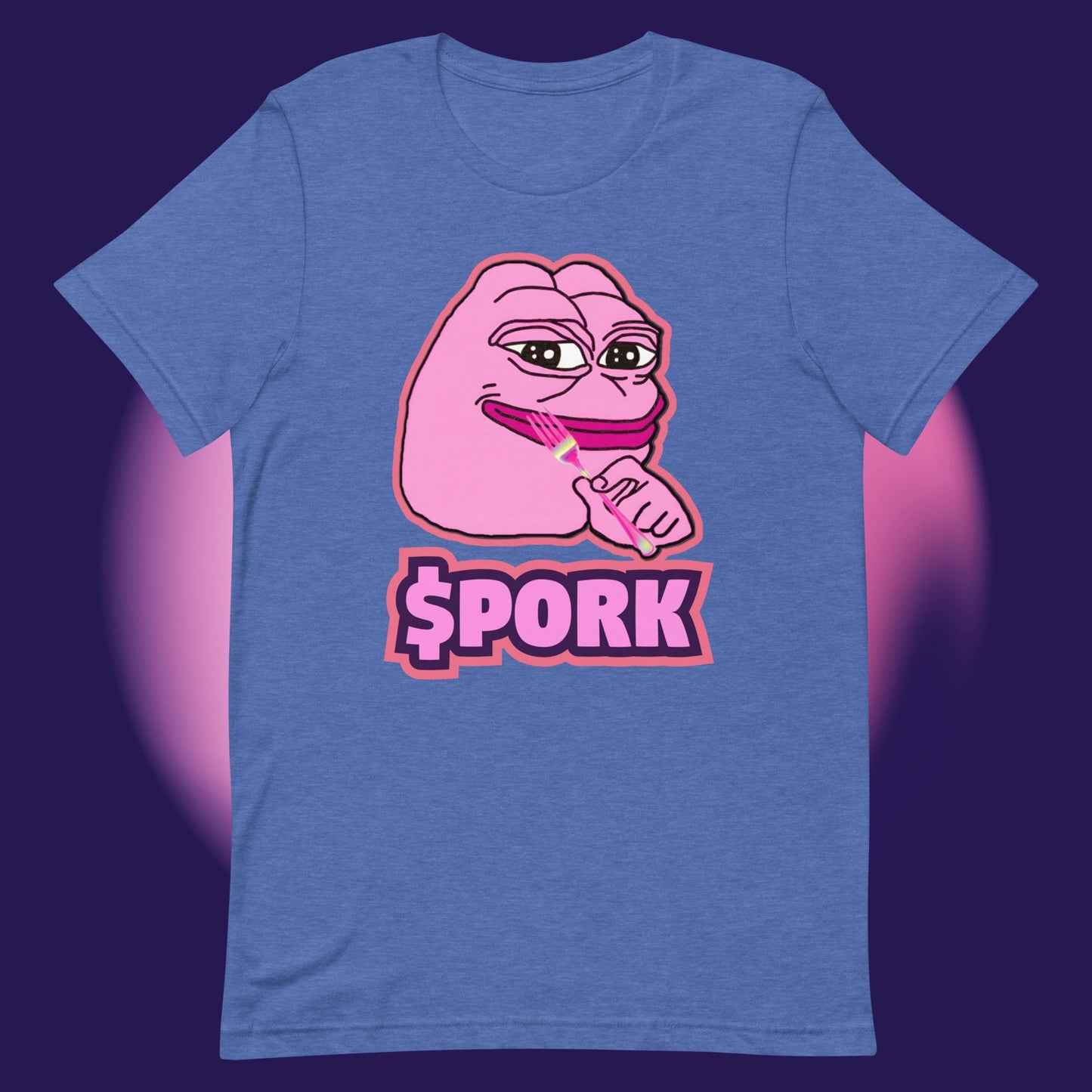 AA-D001#S-003 PINK-PEPE-$PORK Unisex Staple T-Shirt