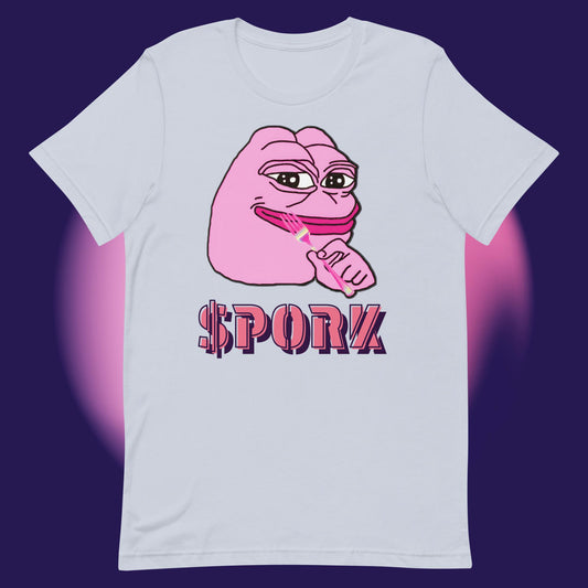 AA-D001#S-014 PINK-PEPE-$PORK Unisex Staple T-Shirt