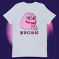 AA-D001#S-019 PINK-PEPE-$PORK Unisex Staple T-Shirt