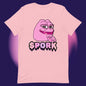 AA-D001#S-015 PINK-PEPE-$PORK Unisex Staple T-Shirt