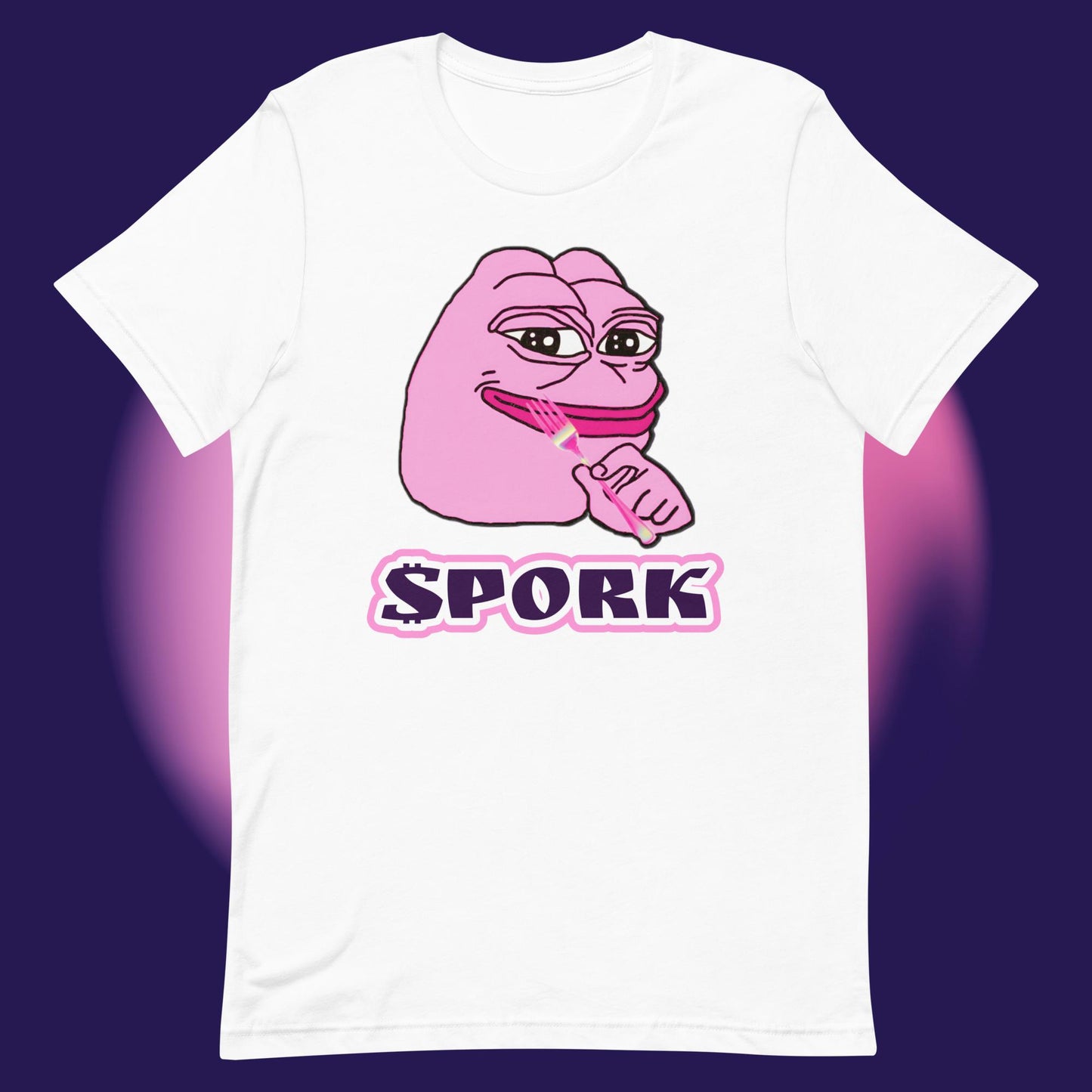 AA-D001#S-018 PINK-PEPE-$PORK Unisex Staple T-Shirt