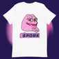 AA-D001#S-022 PINK-PEPE-$PORK Unisex Staple T-Shirt