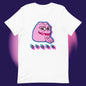 AA-D001#S-026 PINK-PEPE-$PORK Unisex Staple T-Shirt