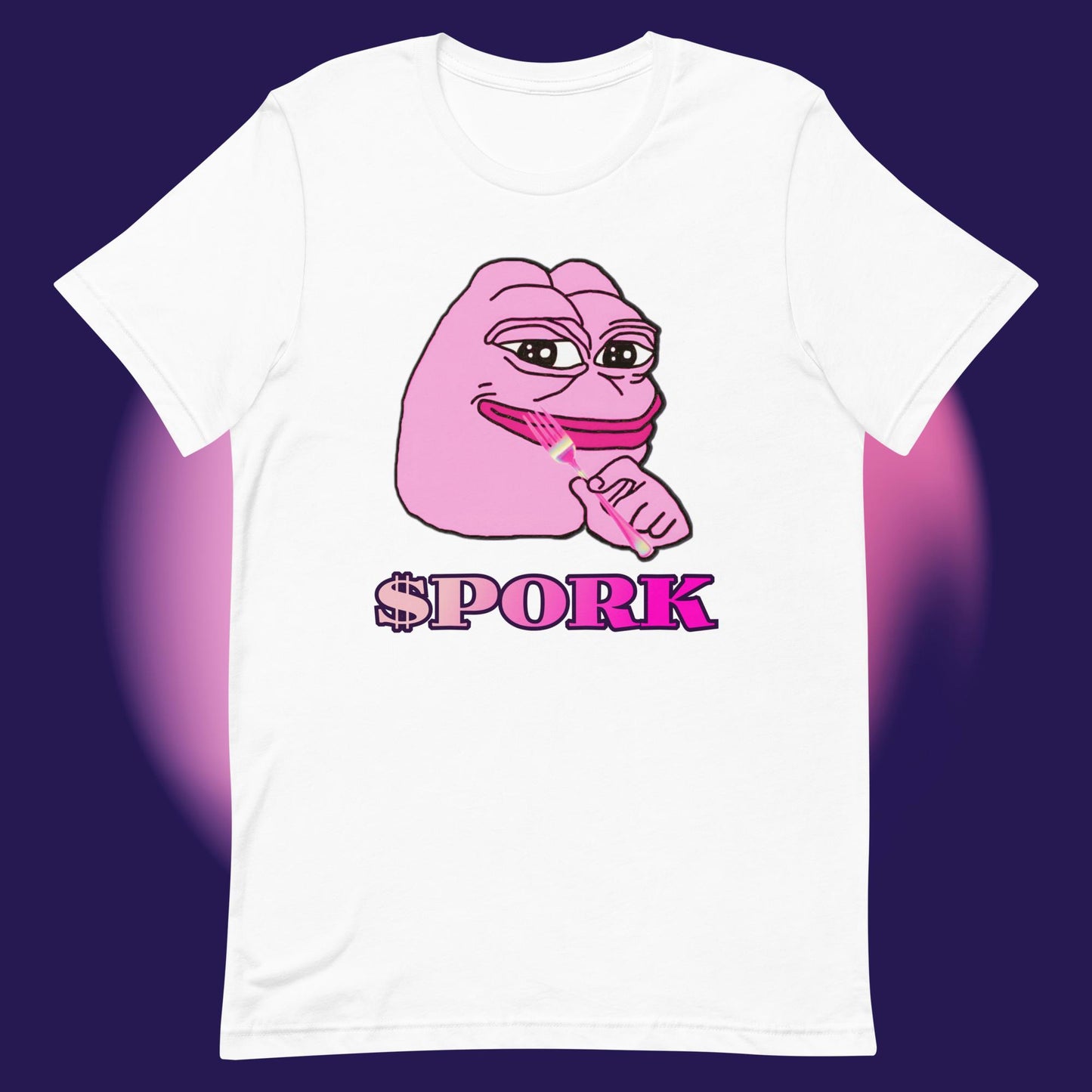 AA-D001#S-031 PINK-PEPE-$PORK Unisex Staple T-Shirt