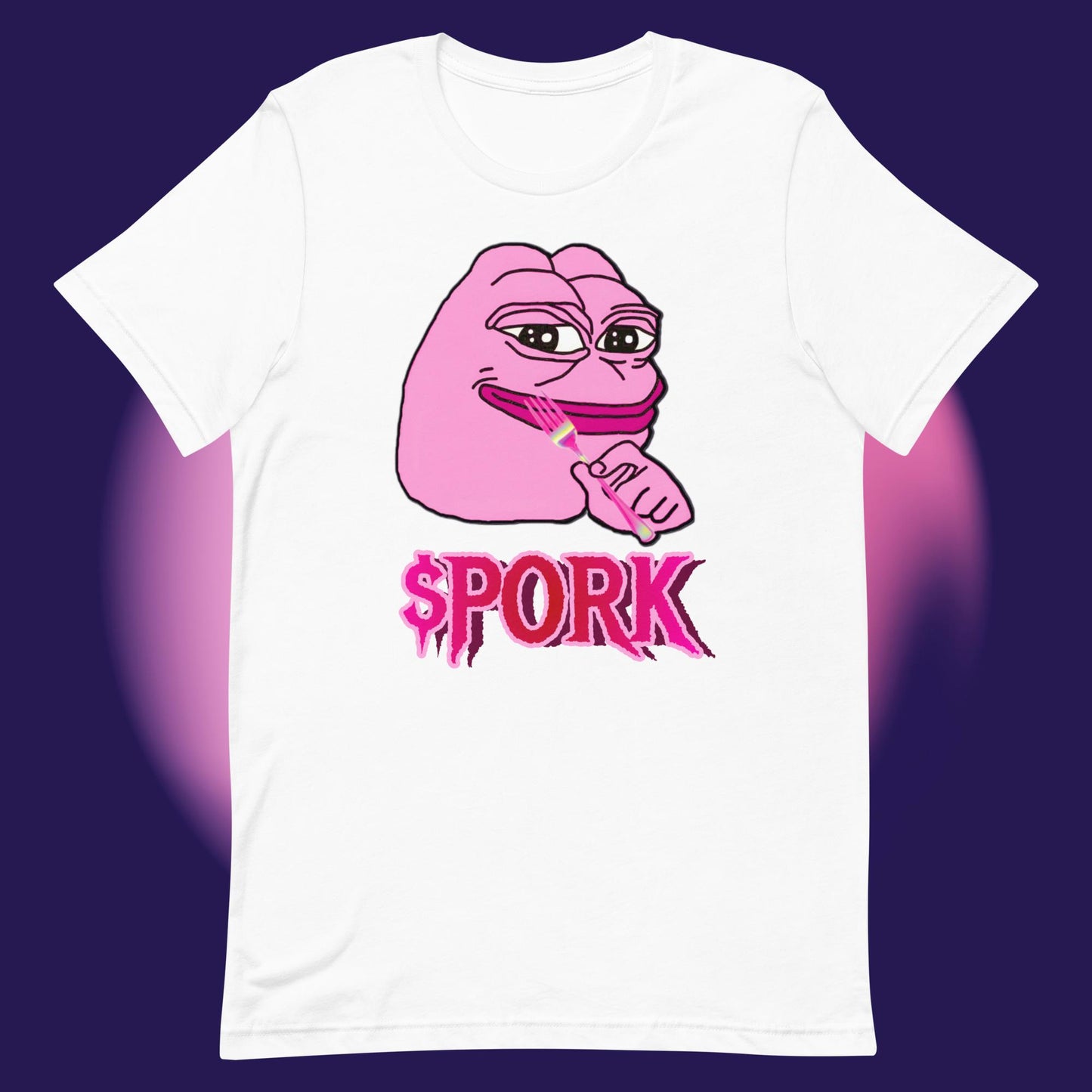 AA-D001#S-049 PINK-PEPE-$PORK Unisex Staple T-Shirt