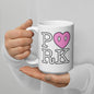 CW-D000#S-000 P<3RK White Glossy Mug