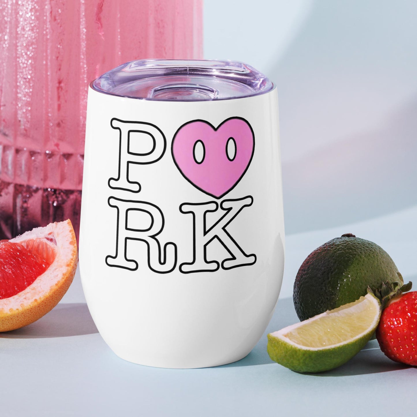 DC-D000#S-000 P<3RK Wine Tumbler