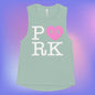 AO-D000#S-000 $PORK Women's Muscle Tank