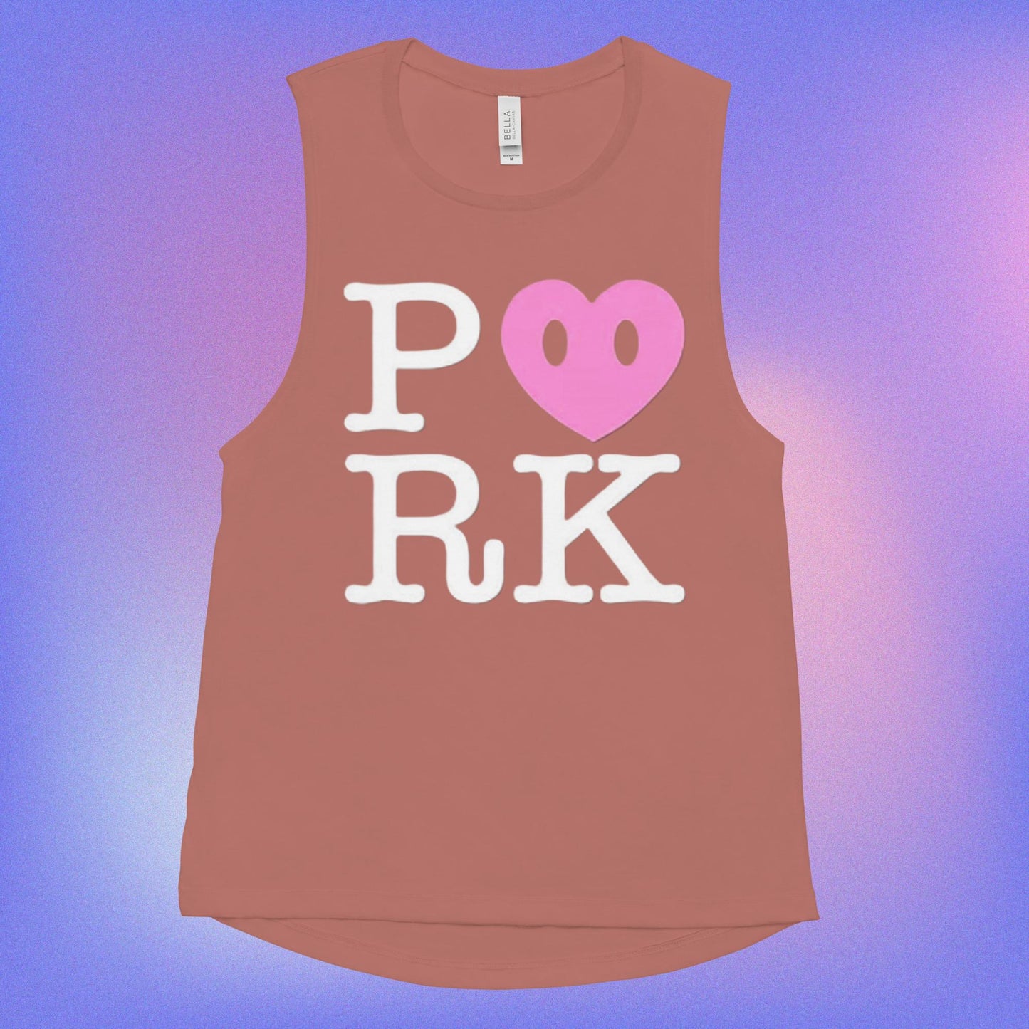 AO-D000#S-000 $PORK Women's Muscle Tank