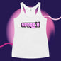 AN-D000#S-052 $PORK'D Women's Racerback Tank Top